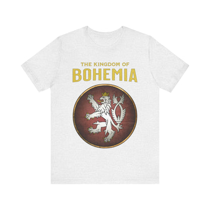 Ash / S Bohemia - The Kingdom of Bohemia Heraldry T-shirt