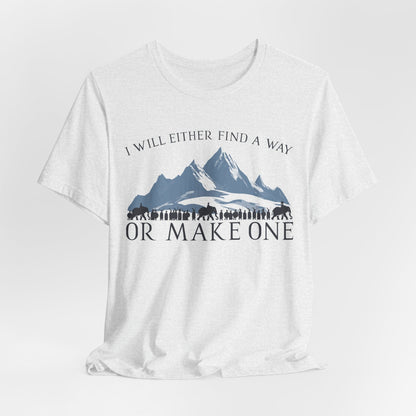 Ash / S Hannibal Barca Quote T-Shirt