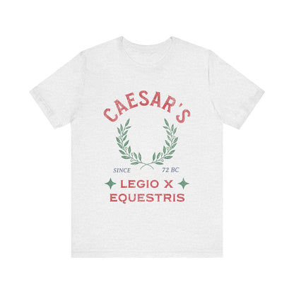 Ash / S Legio X Equestris - Julius Caesar's 10th Legion T-Shirt