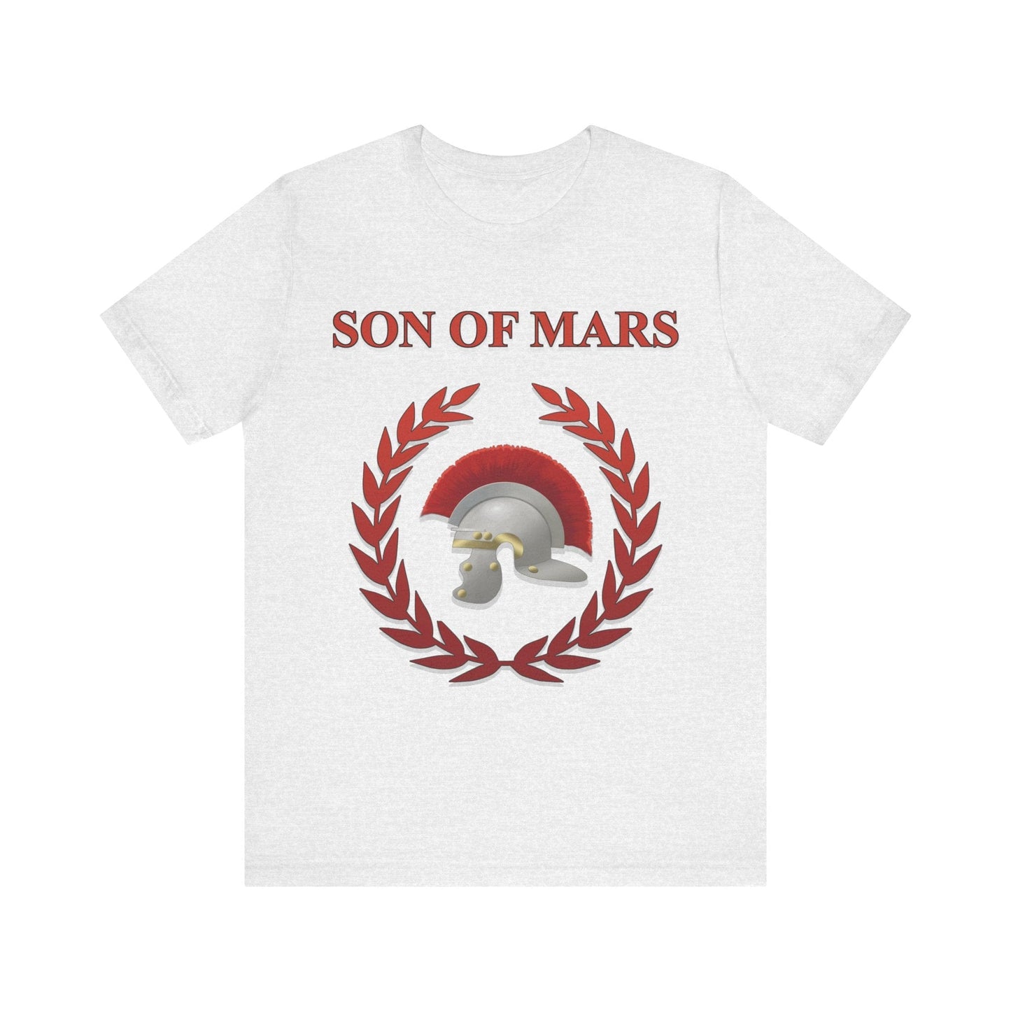Ash / S Son of Mars Ancient Roman War God T-Shirt