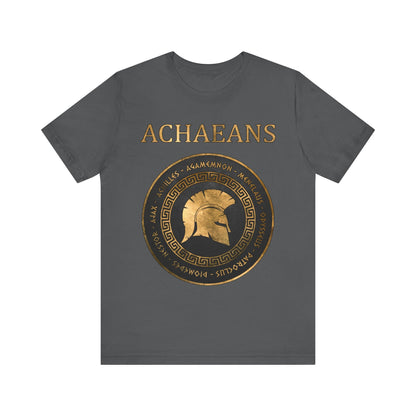 Asphalt / S Achaeans Greek Heroes of the Trojan War T-shirt