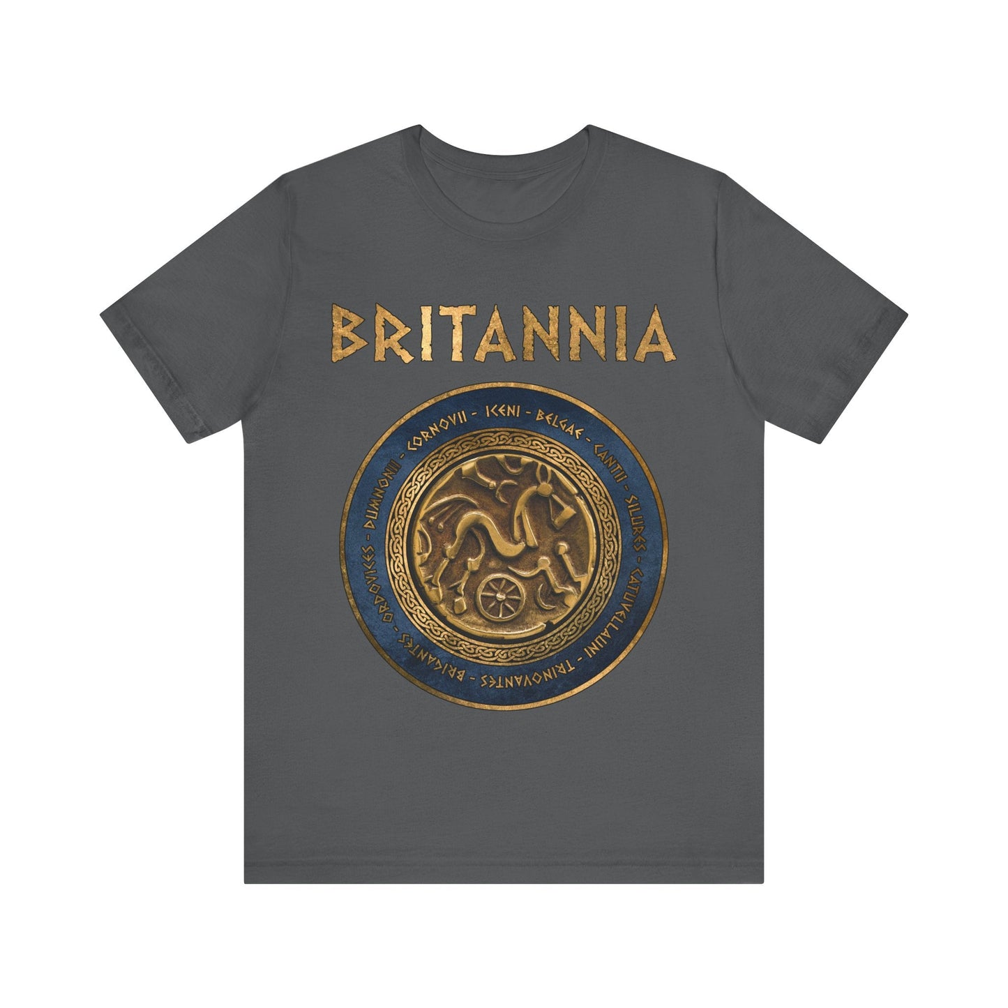Asphalt / S Ancient Britannia Tribes T-shirt