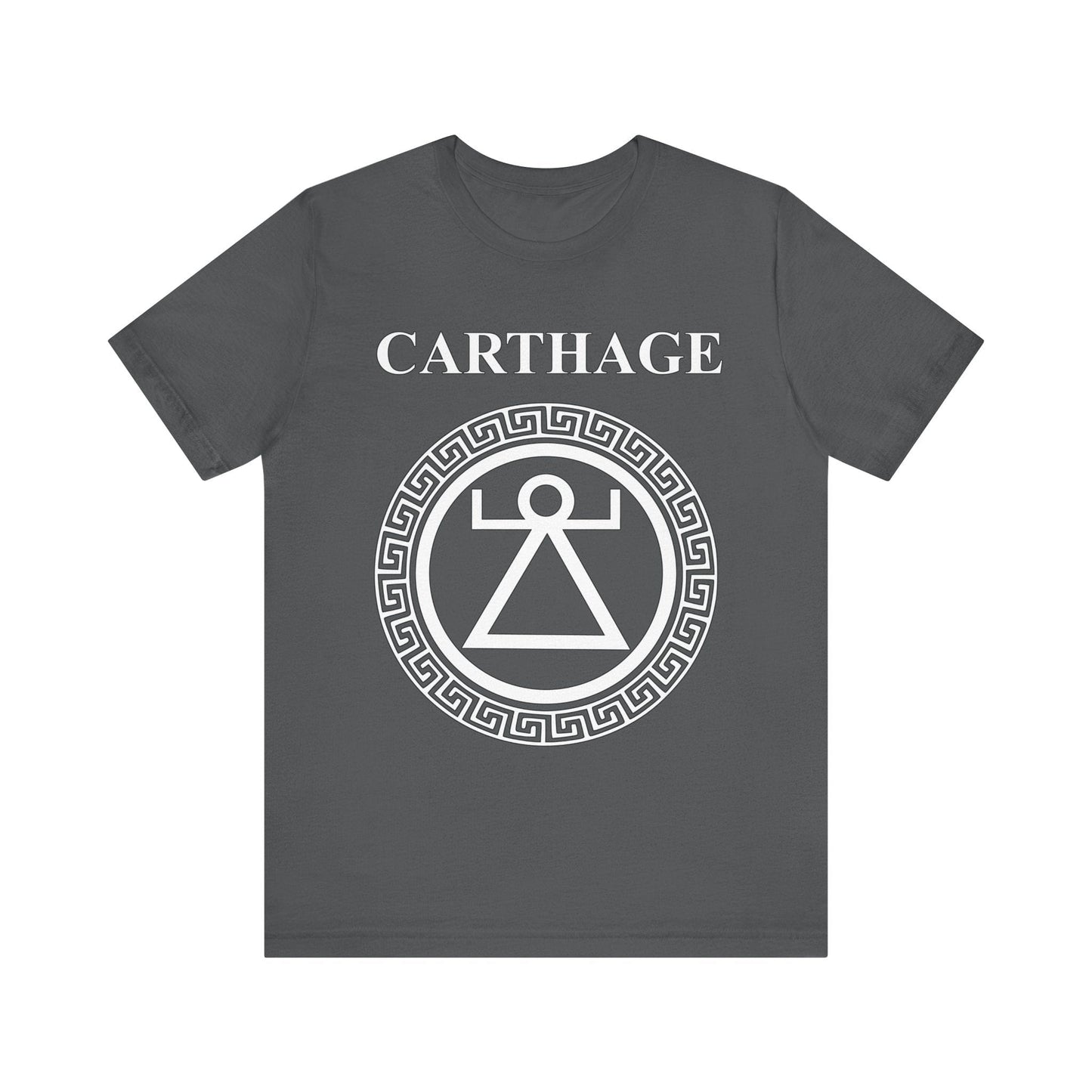 Asphalt / S Ancient Carthage Tanit Symbol T-shirt