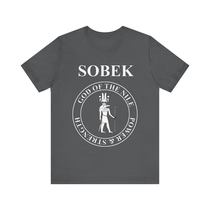 Asphalt / S Ancient Egypt God Sobek T-Shirt