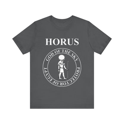 Asphalt / S Ancient Egyptian God Horus T-Shirt