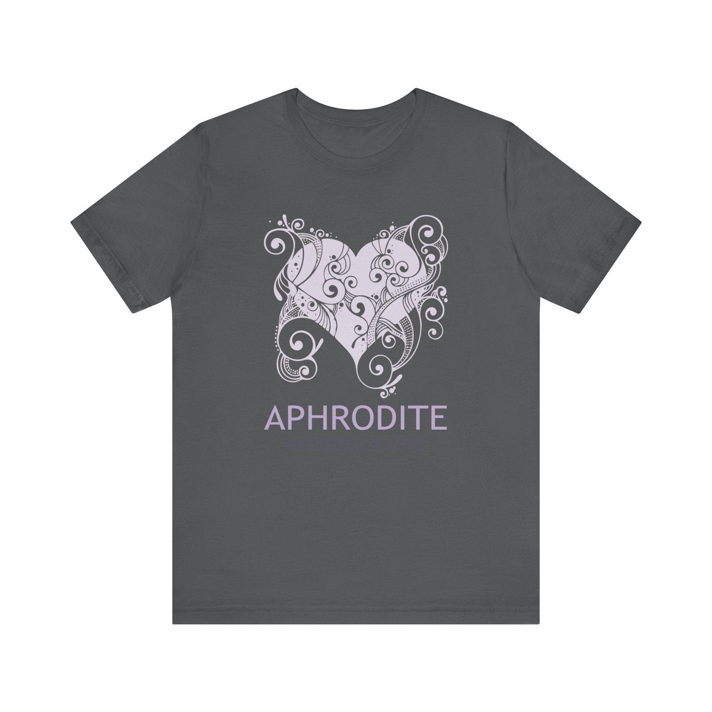 Asphalt / S Aphrodite Greek Goddess of Love T-shirt