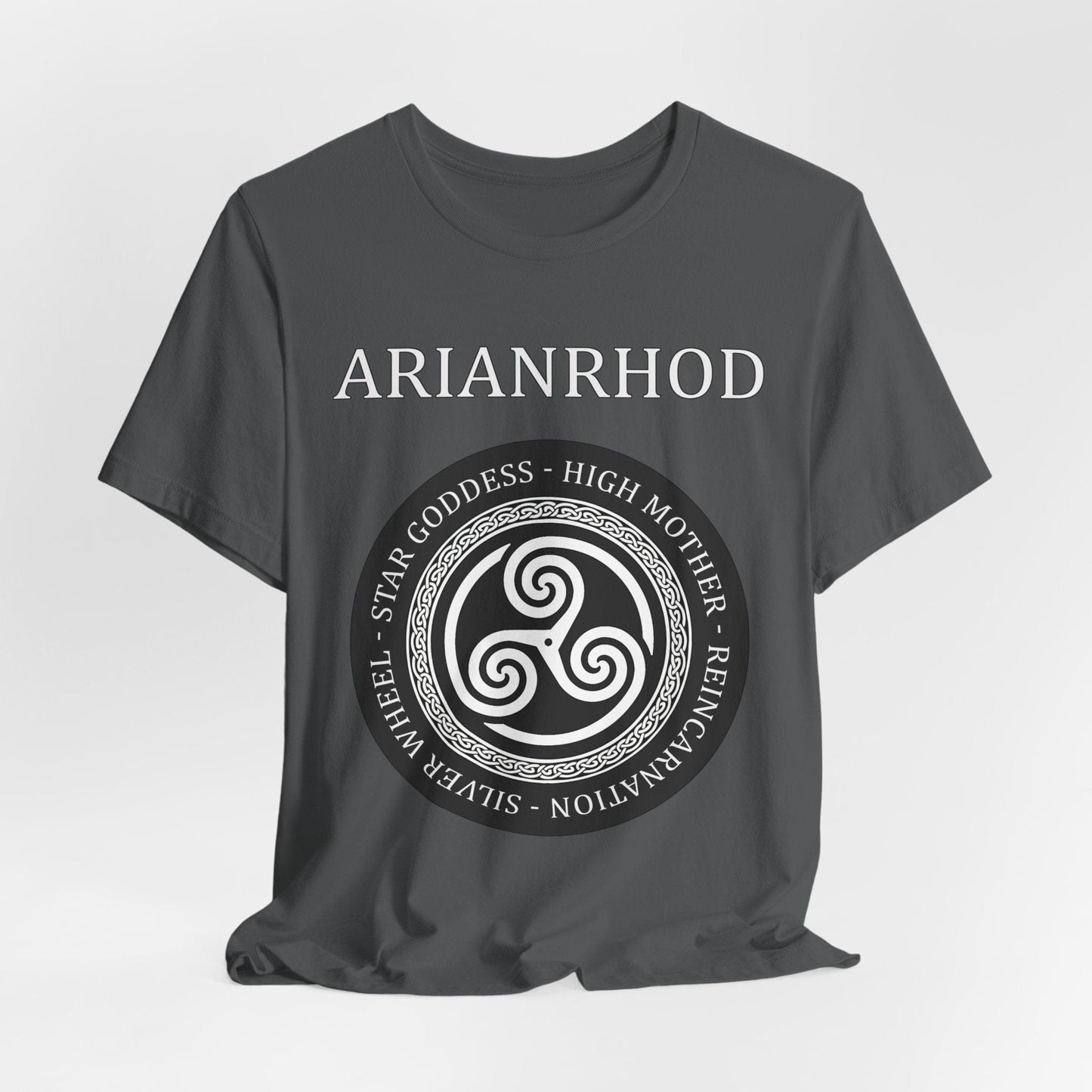 Asphalt / S Arianrhod Celtic Goddess T-Shirt