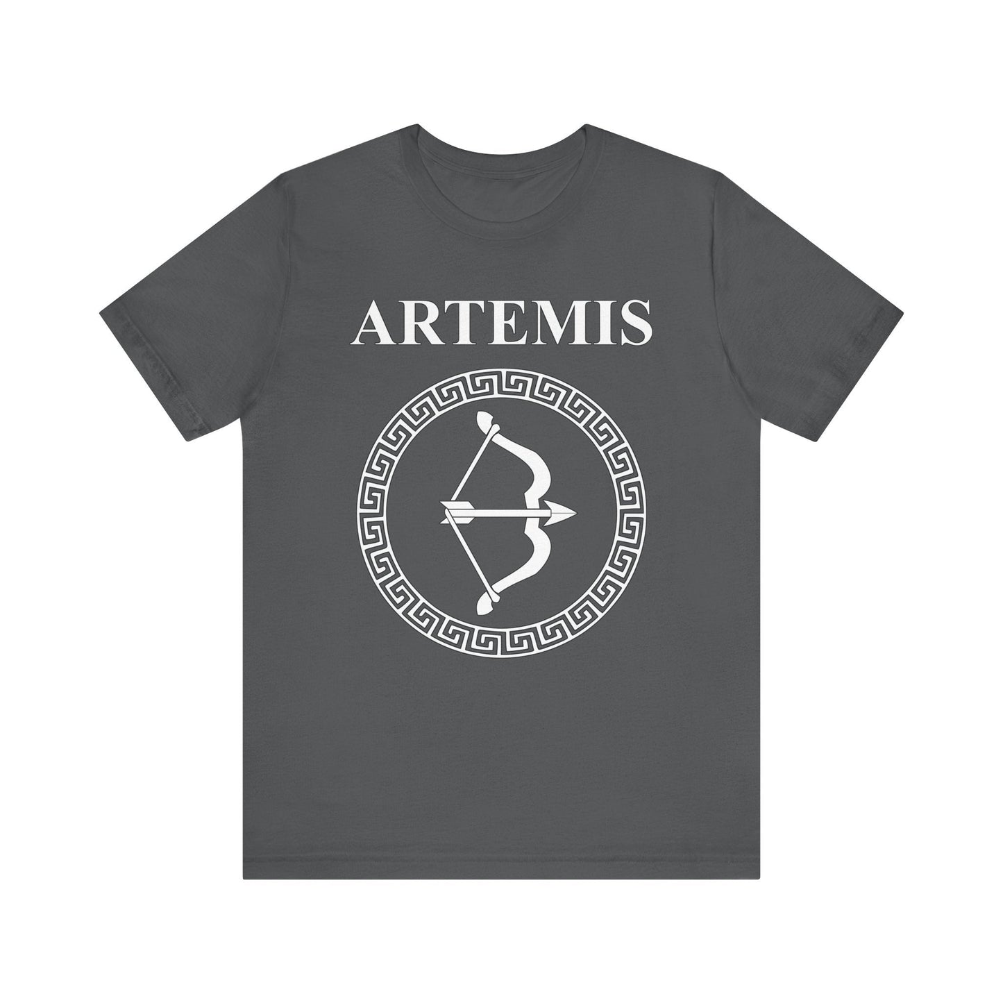 Asphalt / S Artemis Ancient Greek Goddess of the Hunt T-shirt