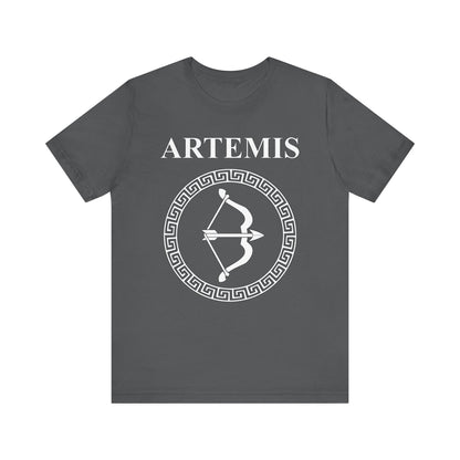 Asphalt / S Artemis Ancient Greek Goddess of the Hunt T-shirt