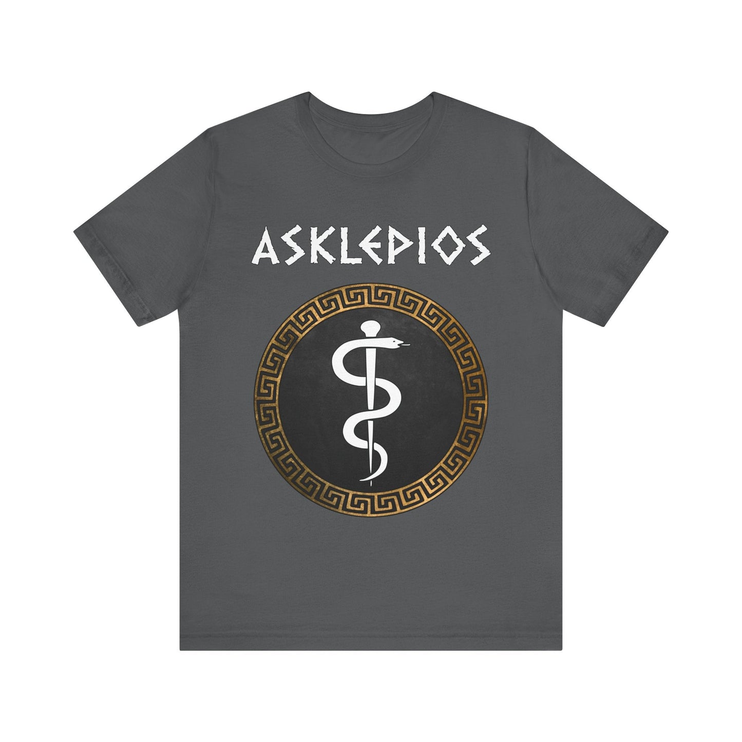 Asphalt / S Asklepios Ancient Greek God of Health and Medicine T-shirt