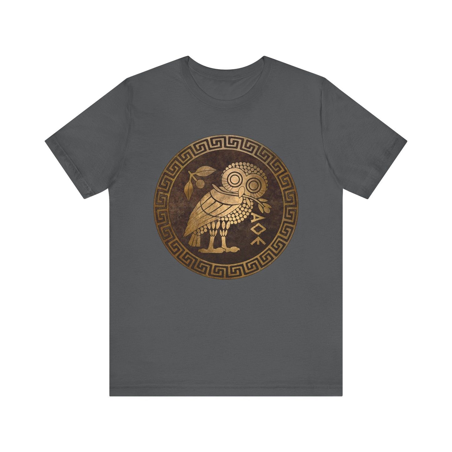 Asphalt / S Athenian Owl T-Shirt