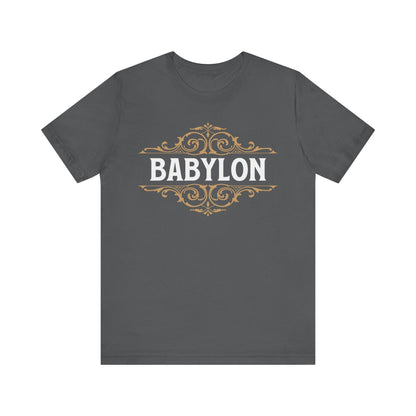 Asphalt / S Babylon - Mesopotamian History T-Shirt