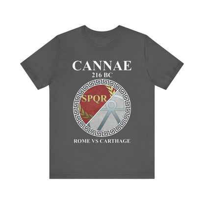 Asphalt / S Battle of Cannae Rome vs Carthage T-Shirt