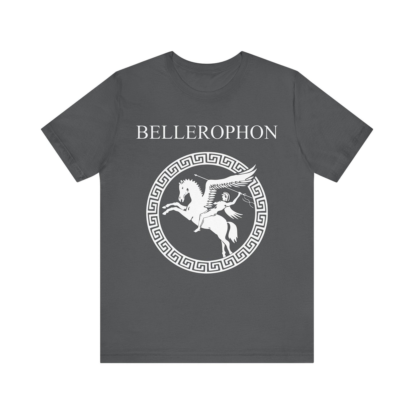 Asphalt / S Bellerophon Ancient Greek Hero T-Shirt