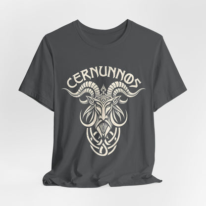 Asphalt / S Cernunnos Celtic Mythology T-Shirt