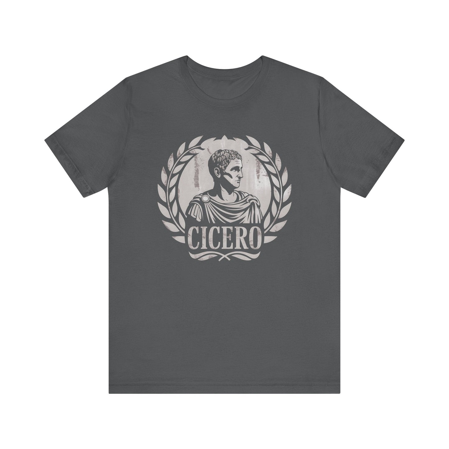 Asphalt / S Cicero - Ancient Roman History - Marcus Tullius Cicero T-shirt
