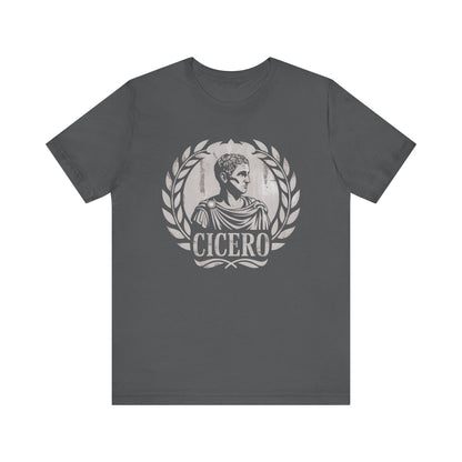 Asphalt / S Cicero - Ancient Roman History - Marcus Tullius Cicero T-shirt