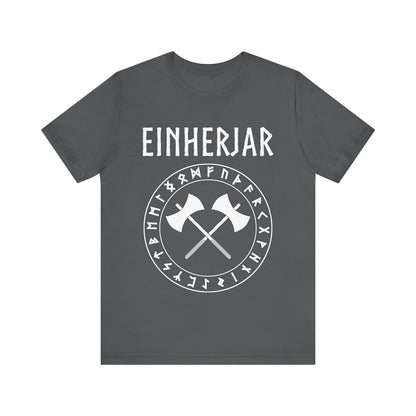 Asphalt / S Einherjar Odin's Chosen Viking Warrior T-Shirt