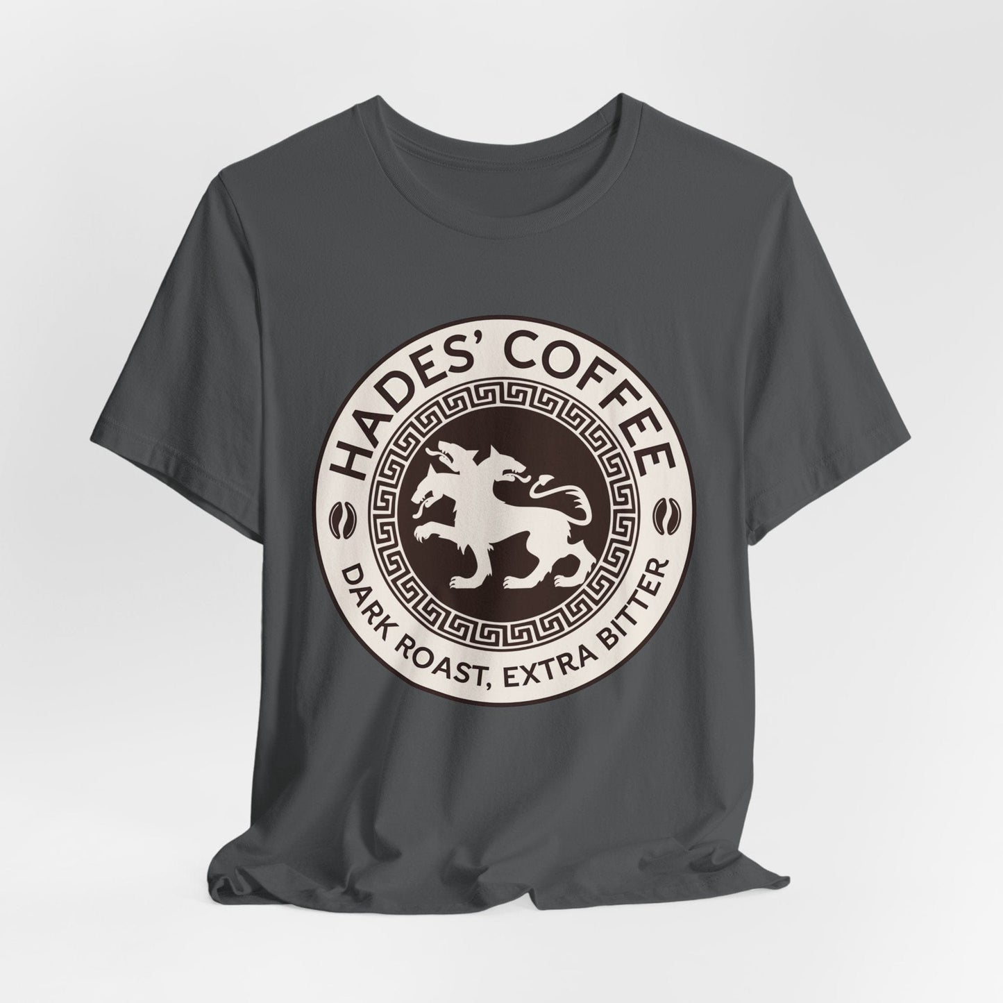 Asphalt / S Hades Coffee - Cerberus Logo T-Shirt