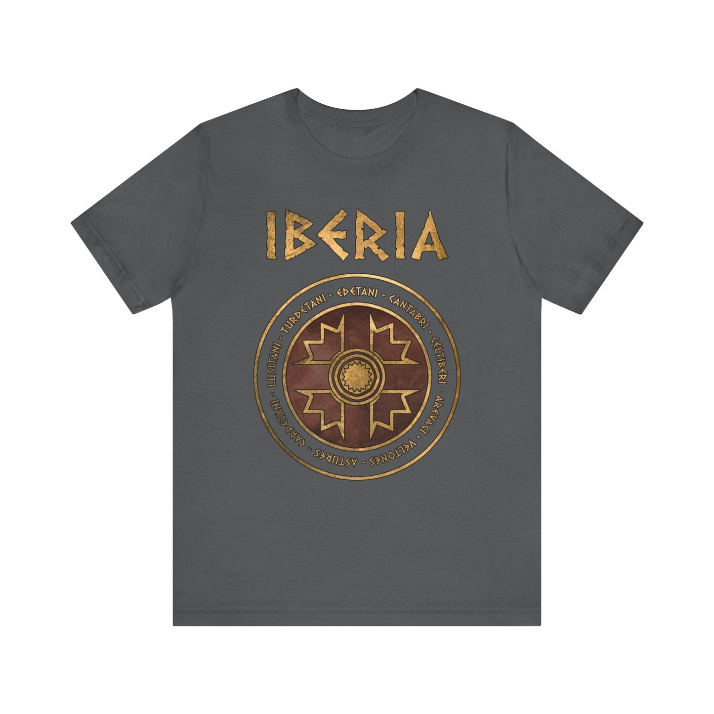 Asphalt / S Iberia Ancient Tribes of the Iberian Peninsula History T-shirt