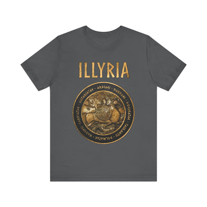 Asphalt / S Illyria Ancient Illyrian Tribes T-Shirt
