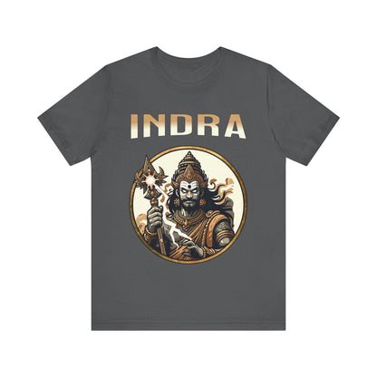 Asphalt / S Indra - King of the Devas - Hinduism and Indo-European Mythology T-shirt