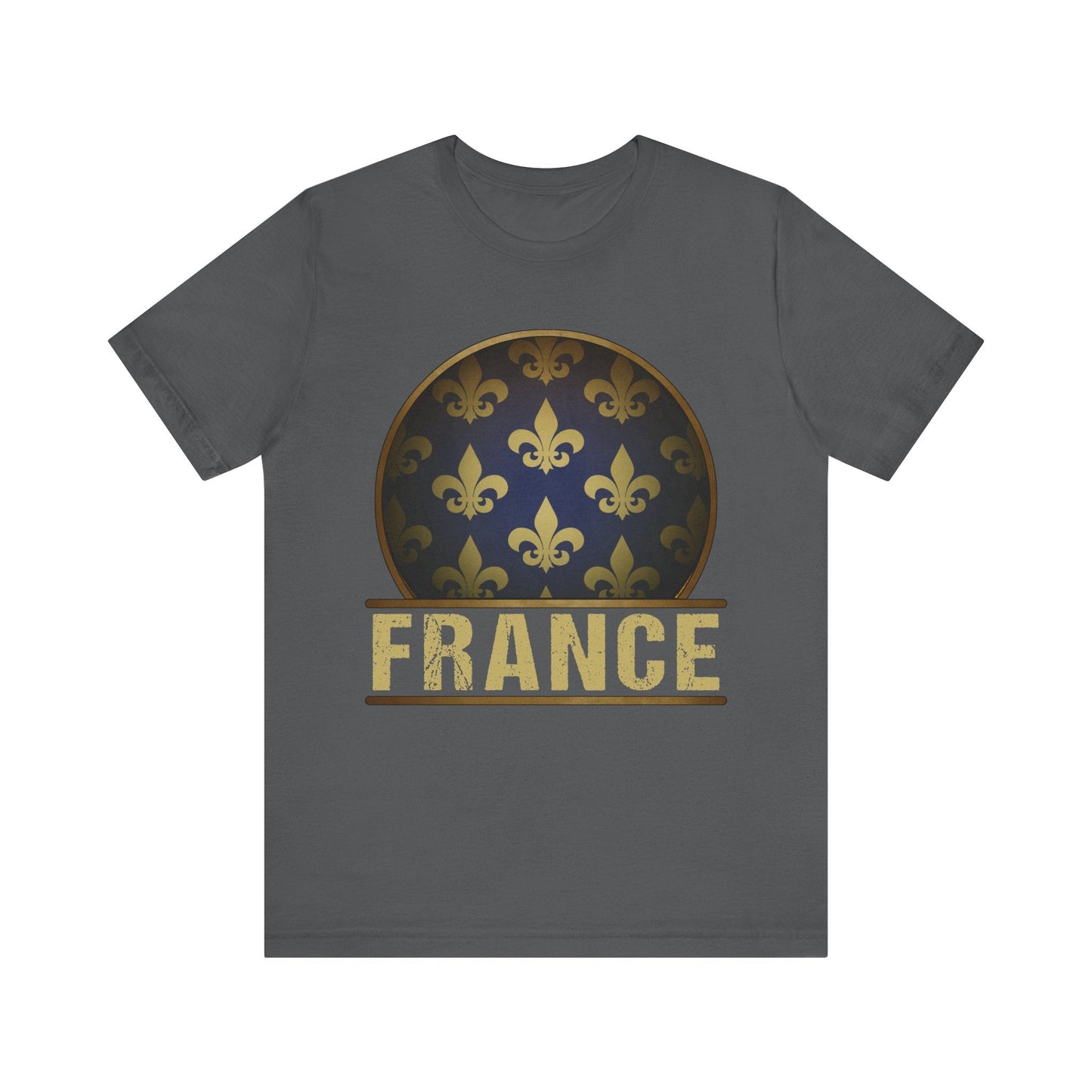 Asphalt / S Kingdom of France Fleur-de-lis T-Shirt