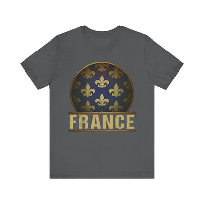 Asphalt / S Kingdom of France Fleur-de-lis T-Shirt