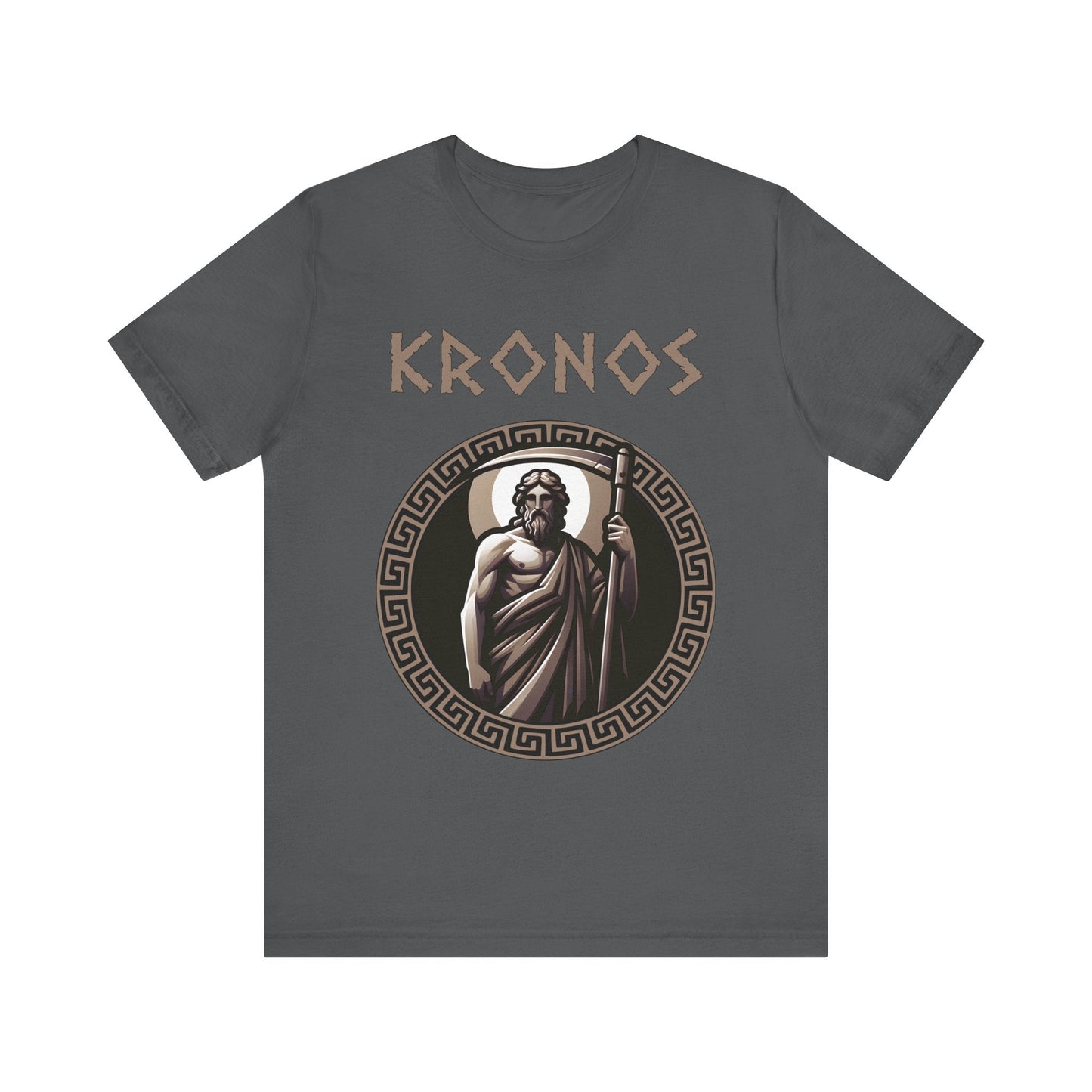Asphalt / S Kronos - Ancient Greek Titan - Greek Mythology T-shirt