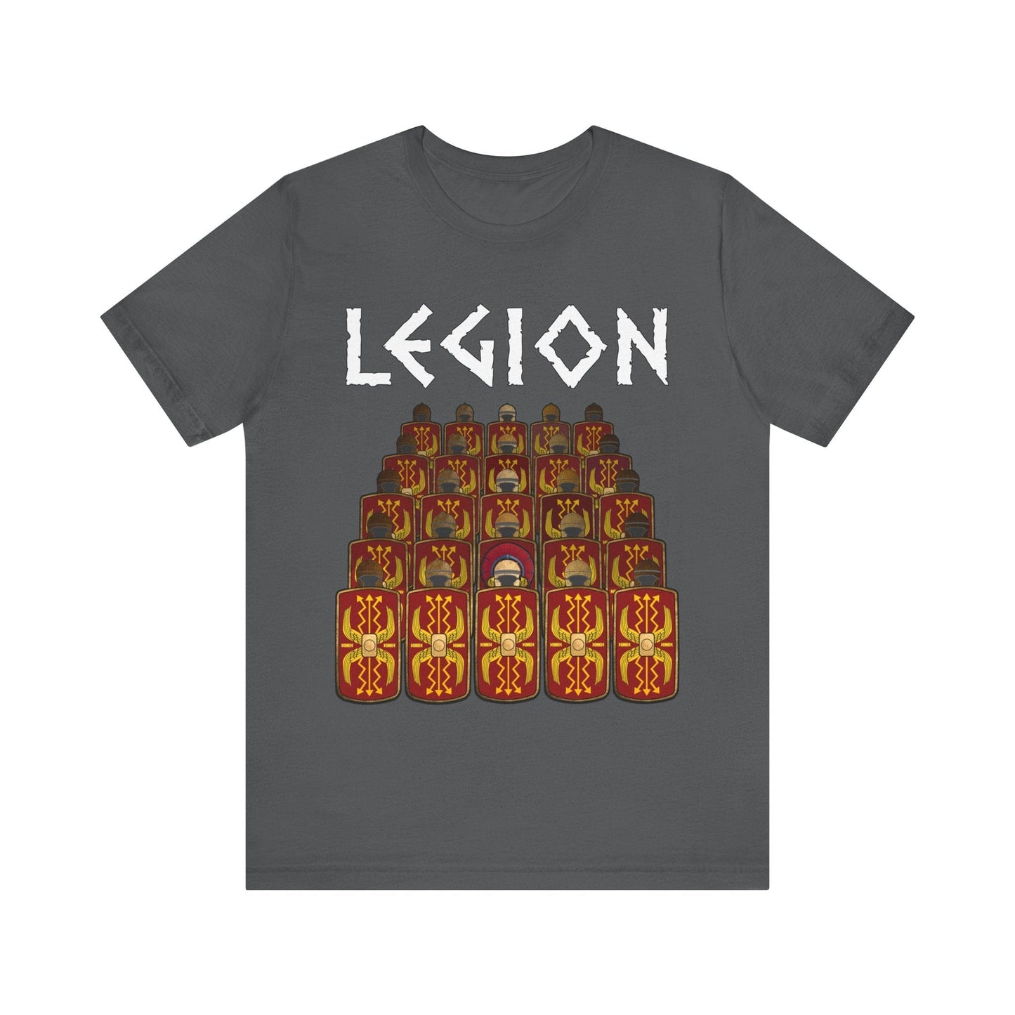 Asphalt / S Legions Marching - Roman Army T-Shirt