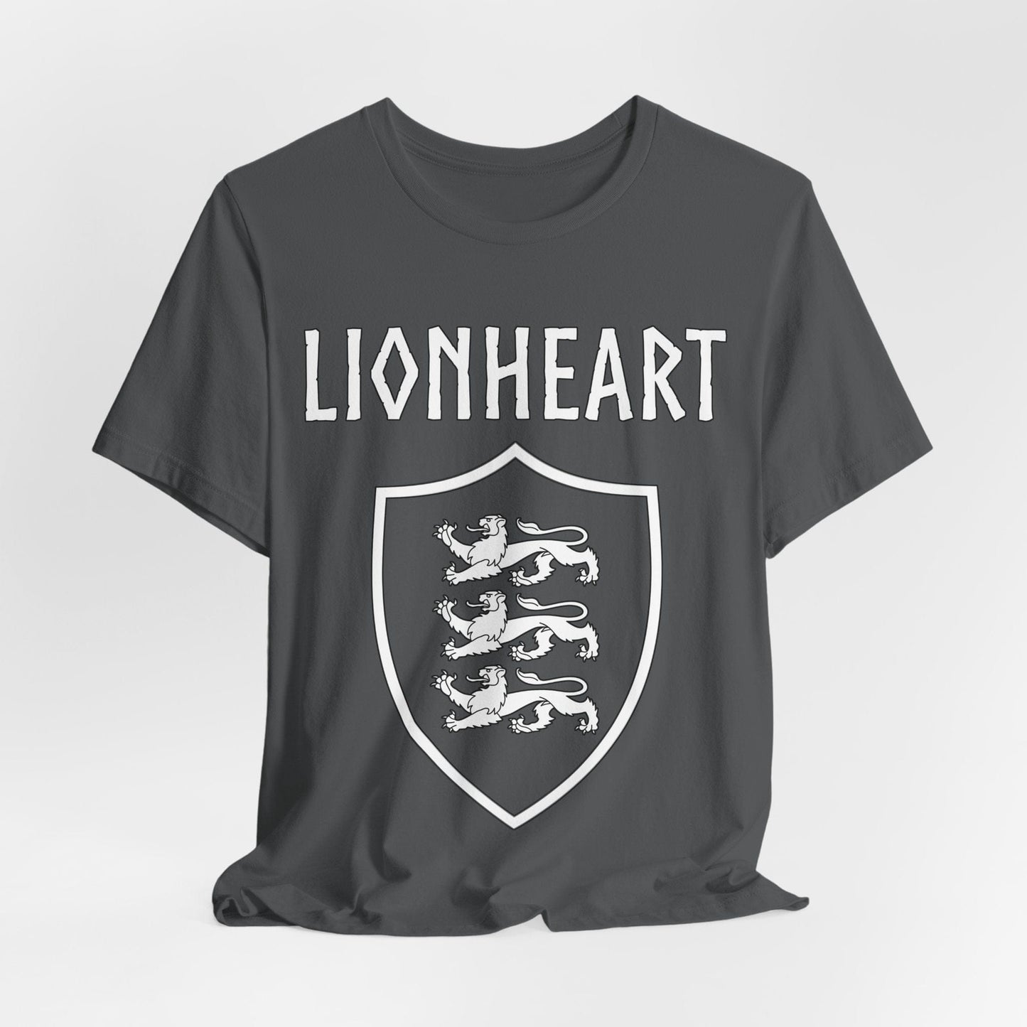 Asphalt / S Lionheart Royal Heraldry T-Shirt