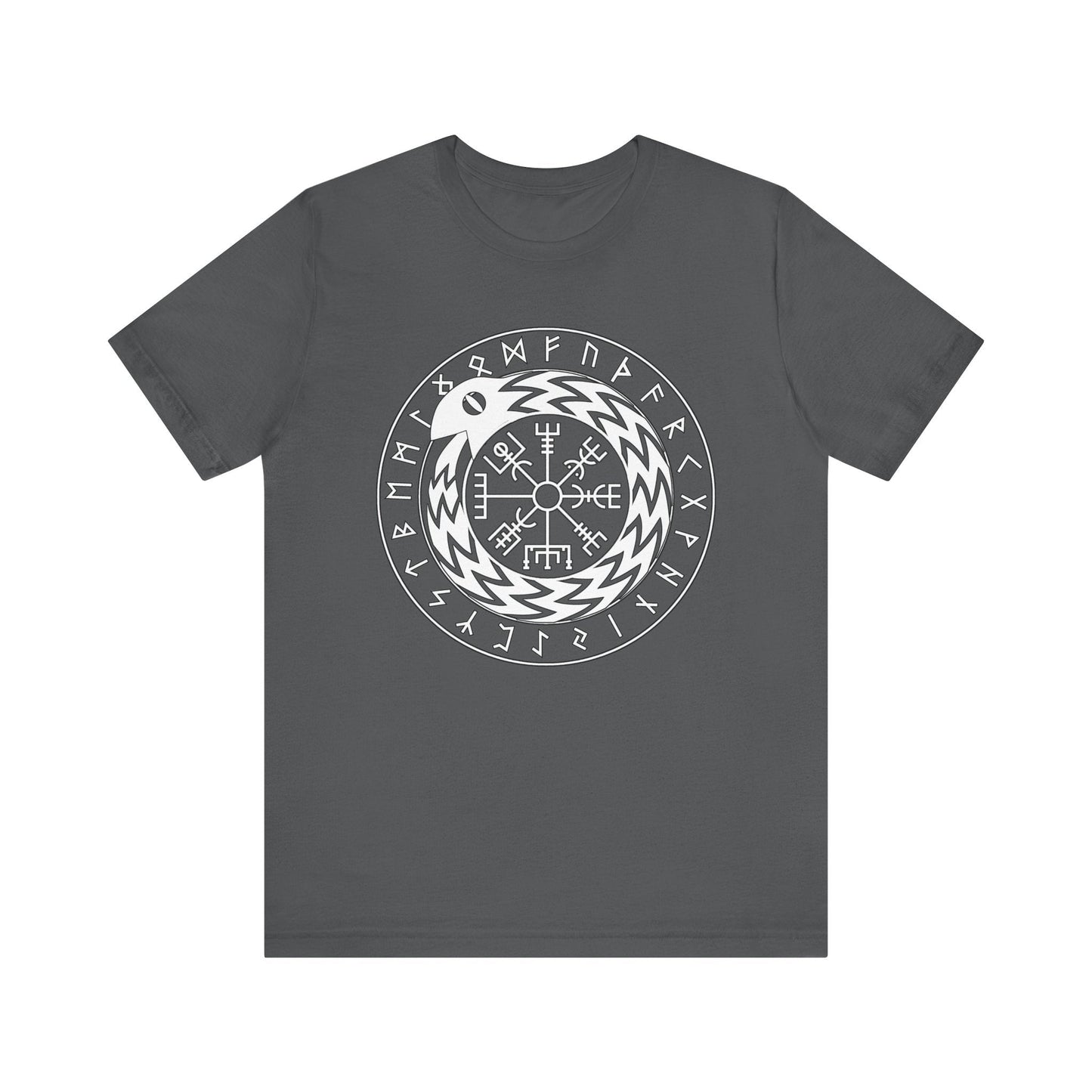 Asphalt / S Norse Mythology Jormungandr T-Shirt