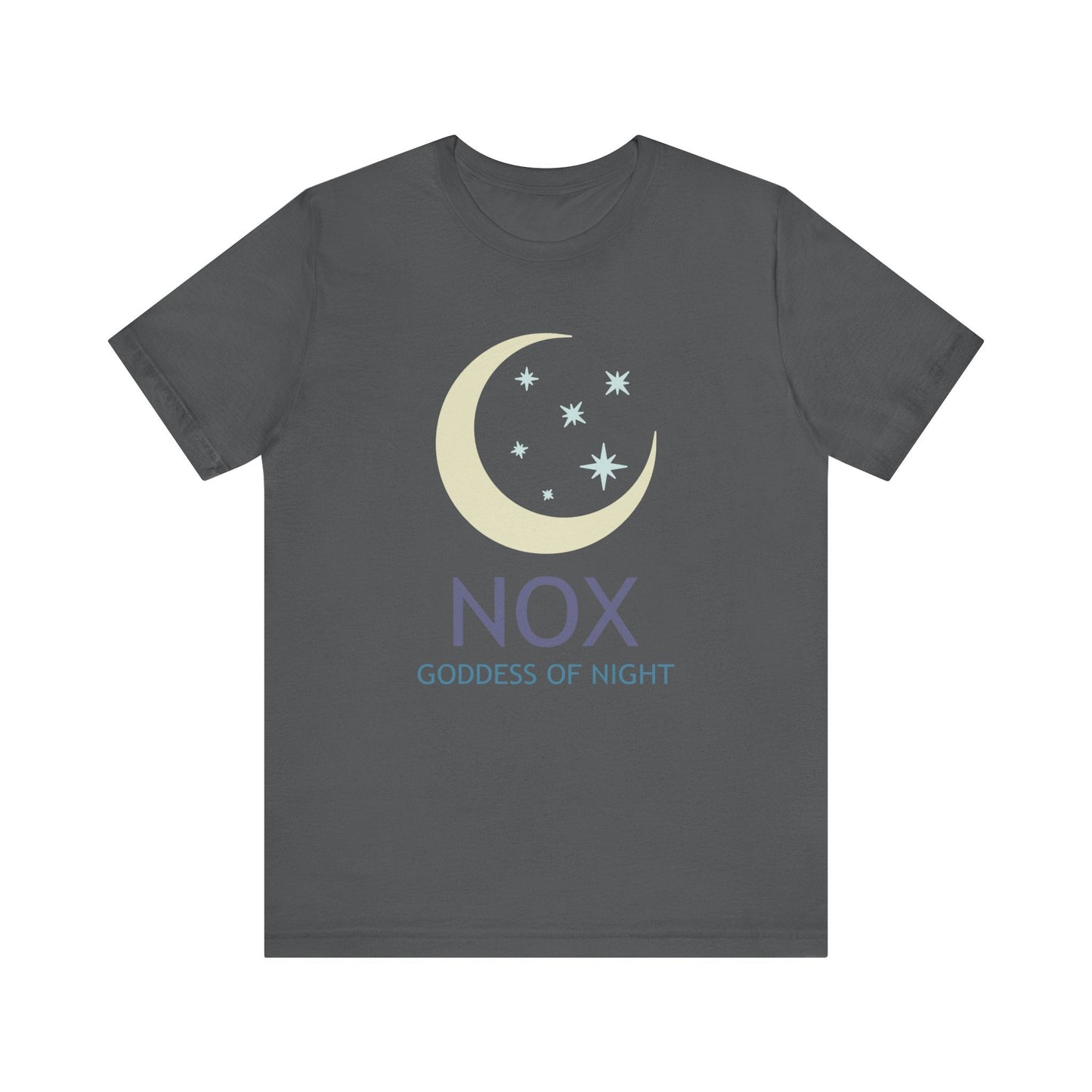 Asphalt / S Nox Ancient Roman Goddess of Night T-Shirt