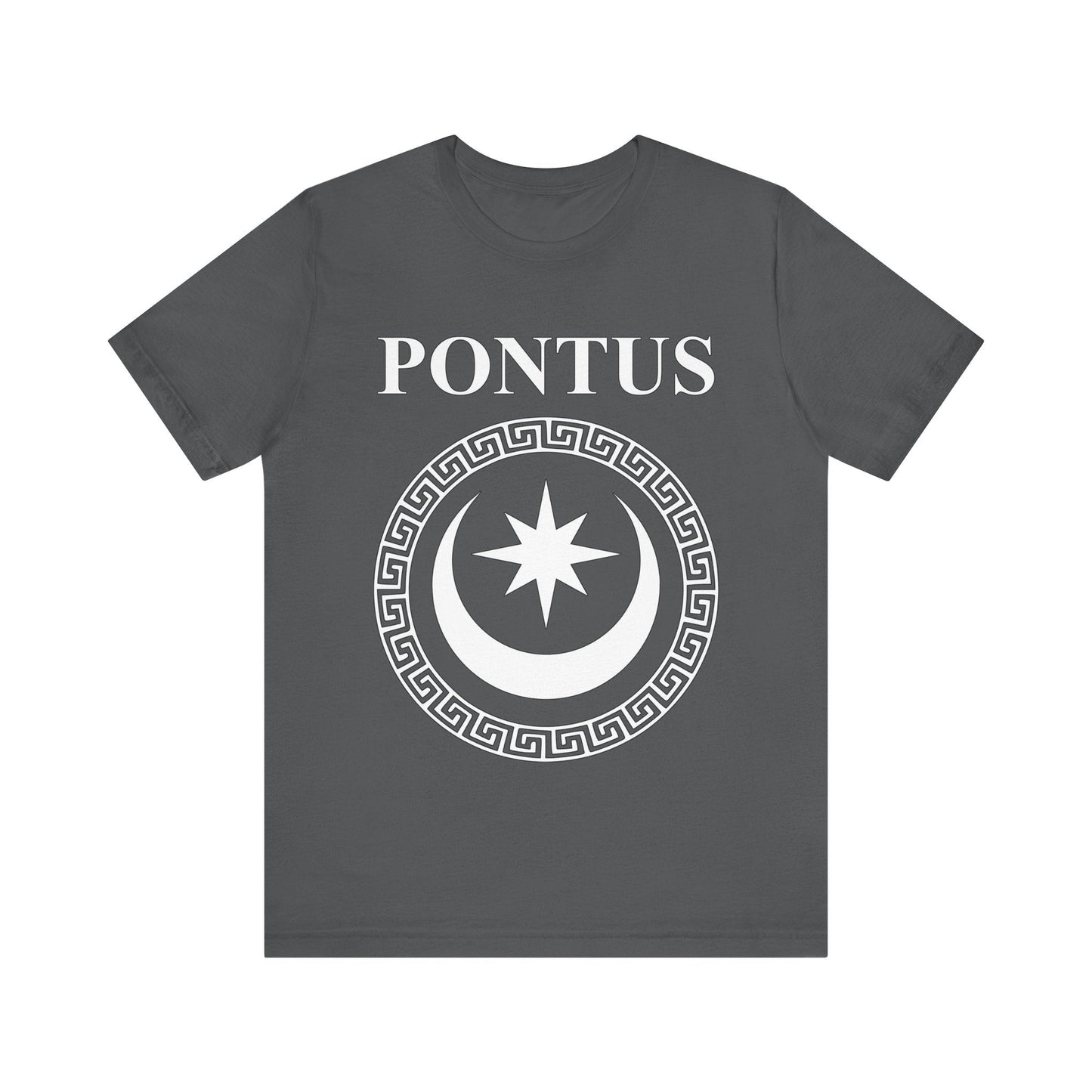 Asphalt / S Pontus Ancient Kingdom Mithridates Symbol T-shirt