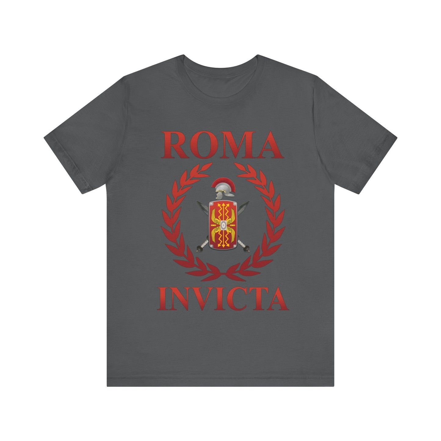 Asphalt / S Roma Invicta Roman Empire Legionary Glory T-shirt