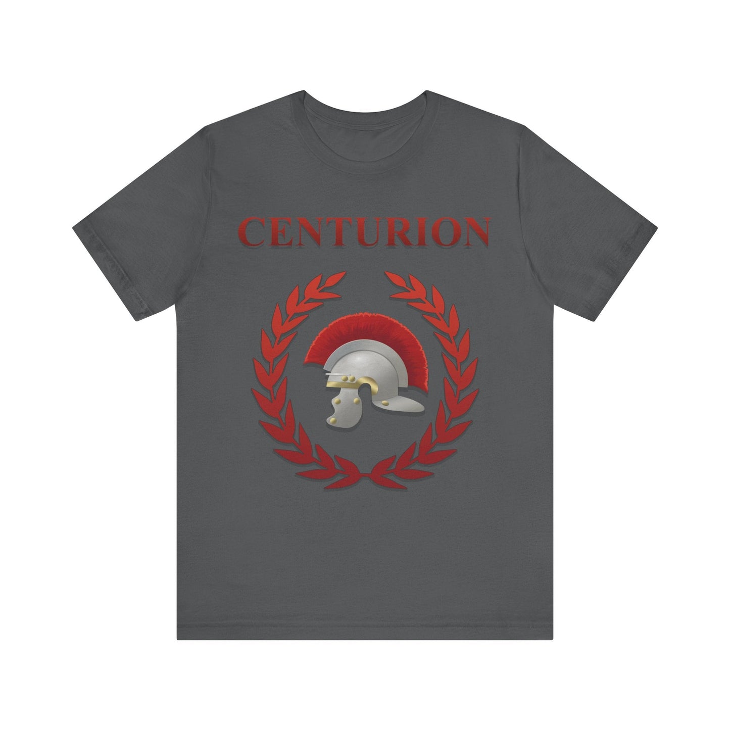 Asphalt / S Roman Empire Centurion Helmet T-Shirt