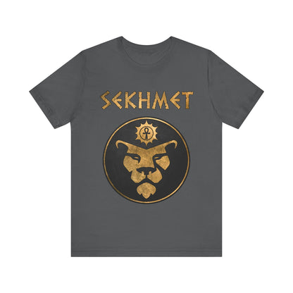 Asphalt / S Sekhmet Ancient Egyptian Goddess T-Shirt