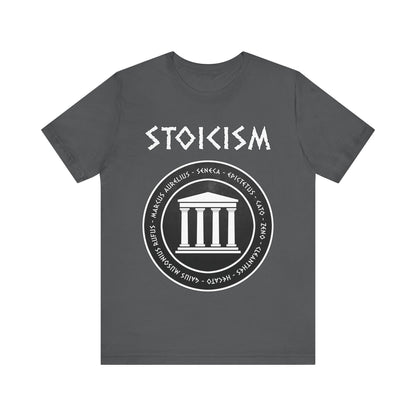 Asphalt / S Stoicism - Ancient Greek and Roman Philosophers T-Shirt