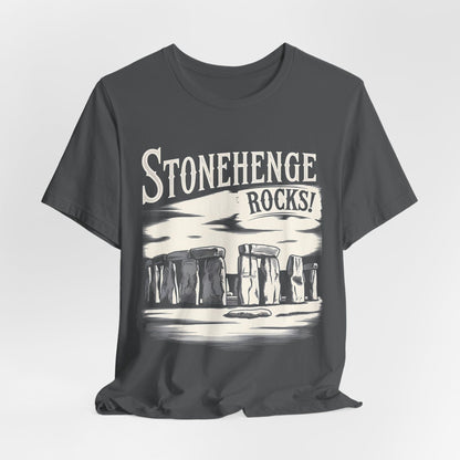 Asphalt / S Stonehenge Rocks T-Shirt