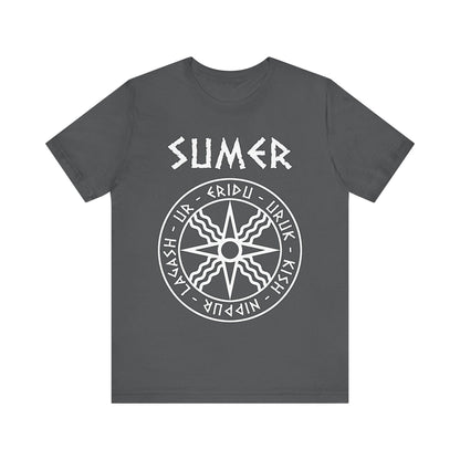 Asphalt / S Sumer Ancient Mesopotamian Cities T-Shirt