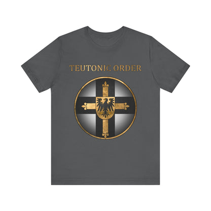 Asphalt / S Teutonic Order Symbol - Teutonic Knights T-shirt
