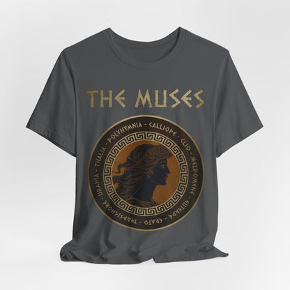 Asphalt / S The Muses of Greek Mythology T-Shirt