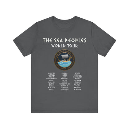 Asphalt / S The Sea Peoples World Tour - Bronze Age History Meme - Funny History T-shirt