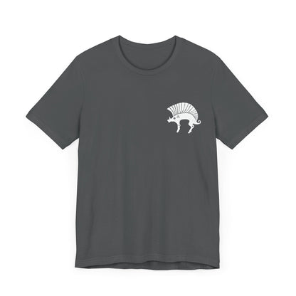 Asphalt / S Tribes of Gaul - Gallic Boar Double Sided T-Shirt