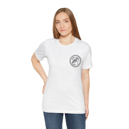 Athens Athenian Owl - Double Sided T-Shirt