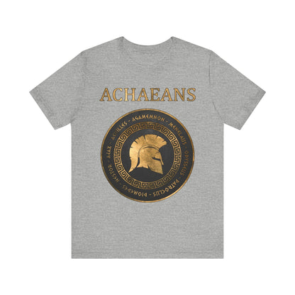 Athletic Heather / S Achaeans Greek Heroes of the Trojan War T-shirt