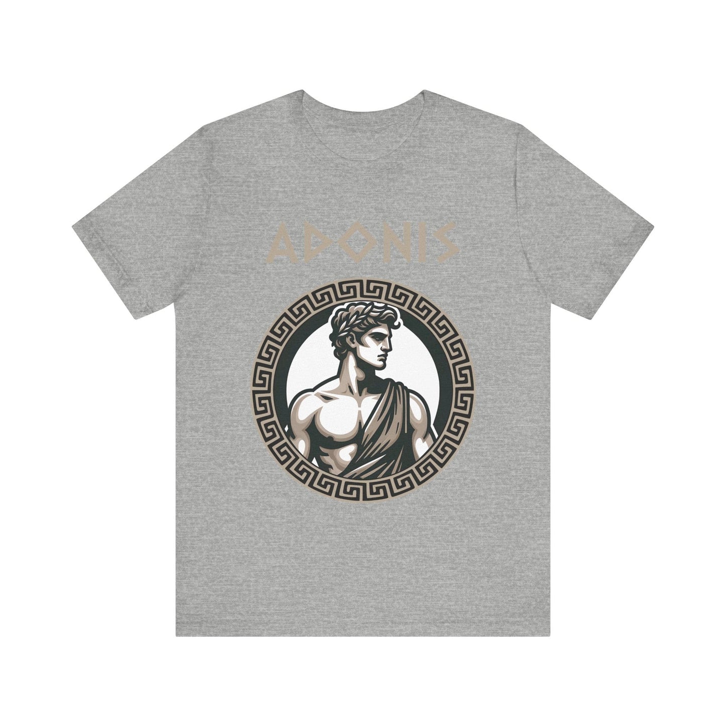 Athletic Heather / S Adonis Greek God T-Shirt