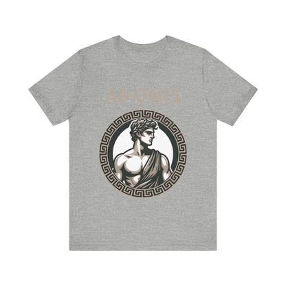 Athletic Heather / S Adonis Greek God T-Shirt
