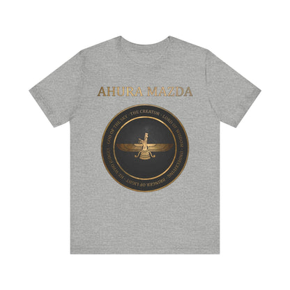Athletic Heather / S Ahura Mazda - Zoroastrianism T-Shirt