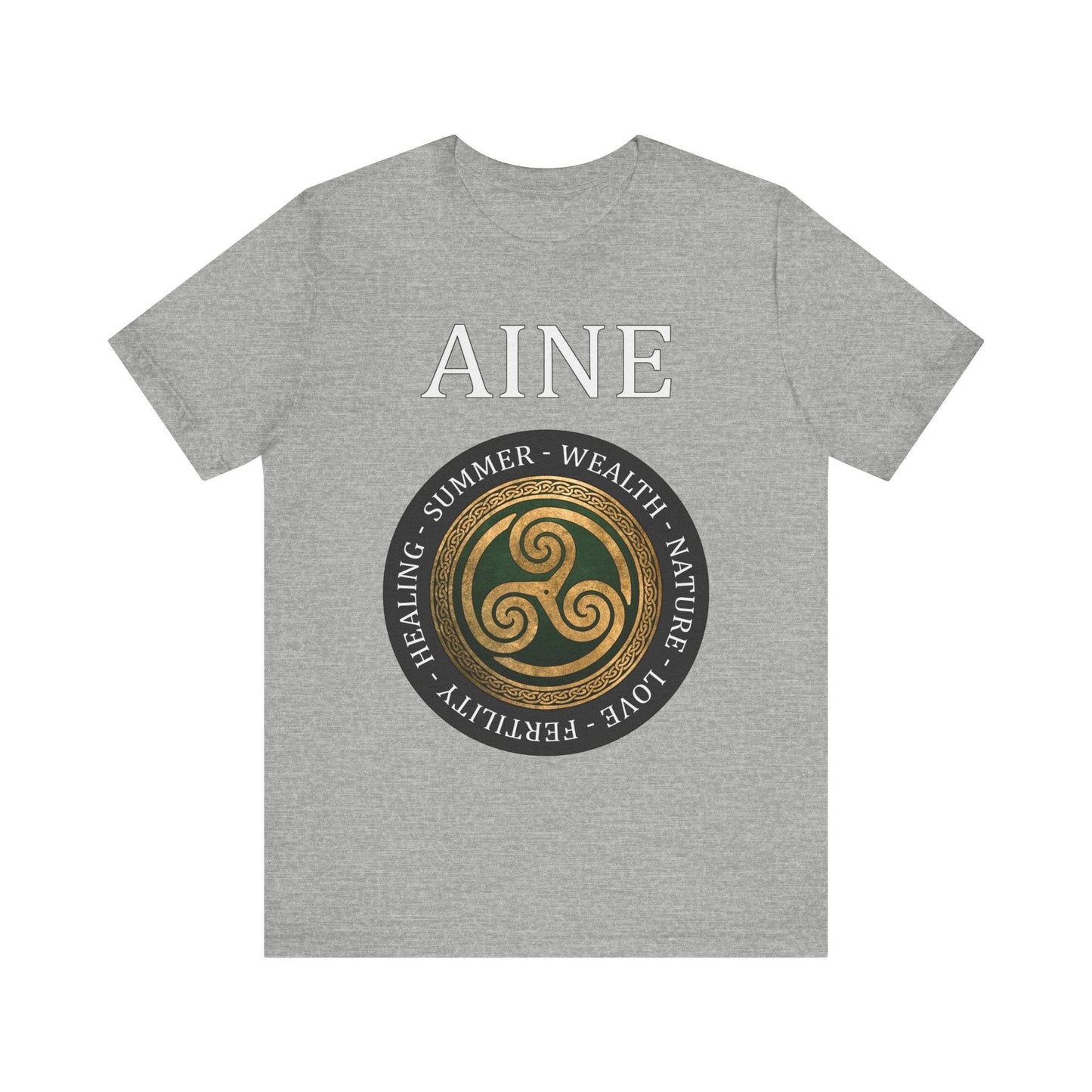 Athletic Heather / S Aine Ancient Celtic and Irish Goddess T-Shirt